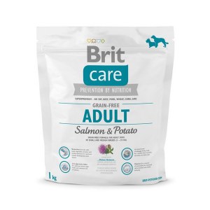 BRIT CARE GRAIN-FREE ADULT SALMON & POTATO 1kg