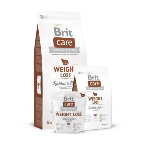 BRIT CARE WEIGHT LOSS RABBIT & RICE 12kg