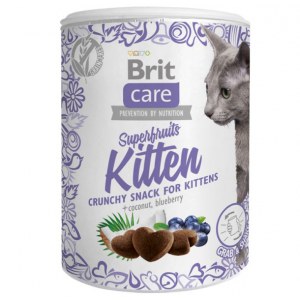 BRIT CARE CAT SNACK SUPERFRUITS KITTEN 100g