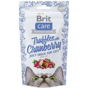 BRIT CARE CAT SNACK TRUFFLES CRANBERRY 50g