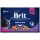 BRIT POUCHES FISH PLATE 4x100g