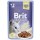 BRIT POUCH JELLY FILLETS WITH BEEF 85 g