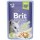 BRIT POUCH JELLY FILLETS WITH TROUT 85 g