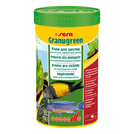 SERA Granured 250 ml, granulat - pokarm dla pielęgnic [SE-00402]