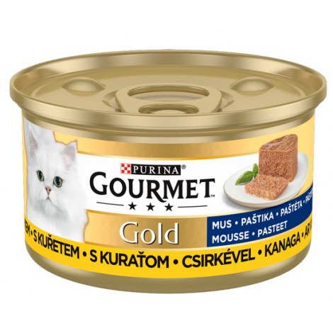 Gourmet Gold Mus z Kurczakiem 85g - 2