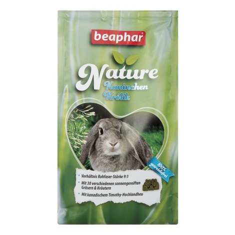 BEAPHAR NATURE RABBIT 750G - karma dla królików