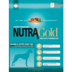 NUTRA GOLD HOLISTIC Salmon & Potato Adult Dog 3 kg