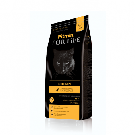 FITMIN cat For Life chicken 8kg