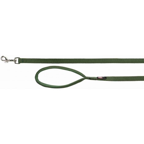TRIXIE Smycz Premium, M–L: 1.00 m/20 mm, leśny [TX-200219] - 2