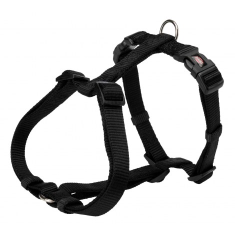 TRIXIE UPRZĄŻ PREMIUM 50-75CM/25MM BLACK [TX-203401]
