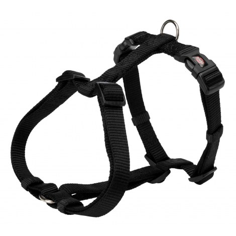 TRIXIE Szelki Premium, L: 60–80 cm/25 mm, czarne [TX-204901]