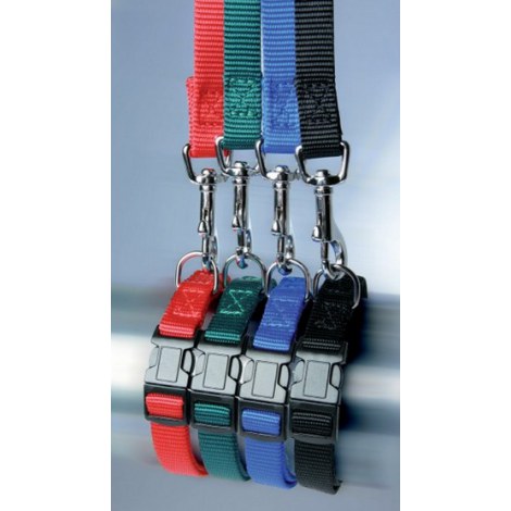 Zolux Smycz Taśma 1,2m 25mm zielona [463625V] - 3