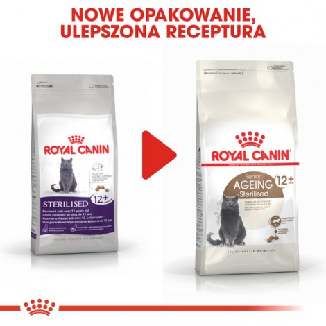 Royal Canin Ageing +12 Sterilised karma sucha dla kotów dojrzałych, sterylizowanych 2kg - 3