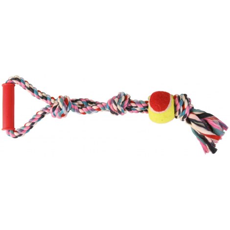 TRIXIE ZABAWKA SZNUR BAWEŁNA Z PIŁKĄ 50cm [TX-3280] - 2