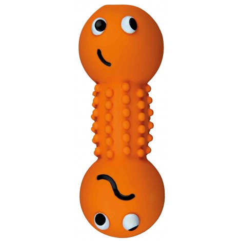 TRIXIE Hantel z uśmiechem, lateks, 19 cm [TX-35251] - 4
