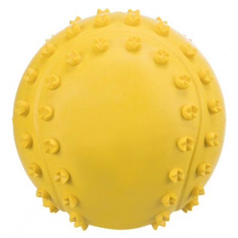 Trixie Piłka kauczukowa z wypustkami 6cm [34841] - 2