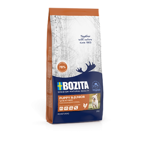 BOZITA Puppy & Junior Wheat Free 2 kg