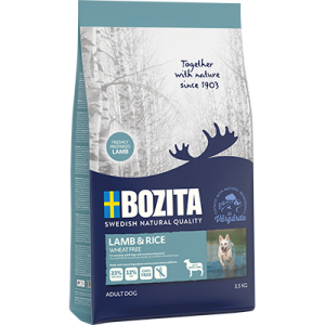 BOZITA Lamb & Rice Wheat Free 3,5 kg