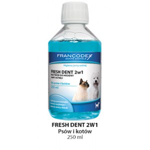 FRANCODEX PL Fresh dent - płyn do higieny jamy ustnej dla psów i kotów 500 ml [FR179121]
