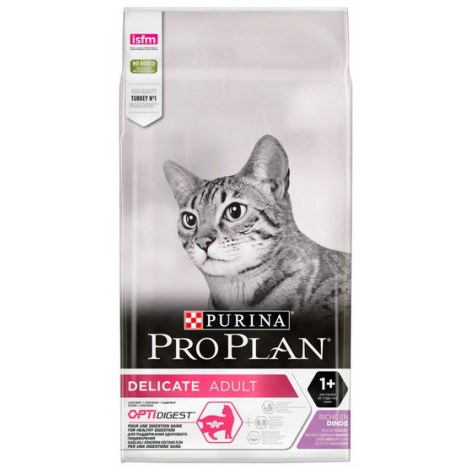 Purina Pro Plan Cat Adult Delicate Digestion z indykiem 10kg - 2
