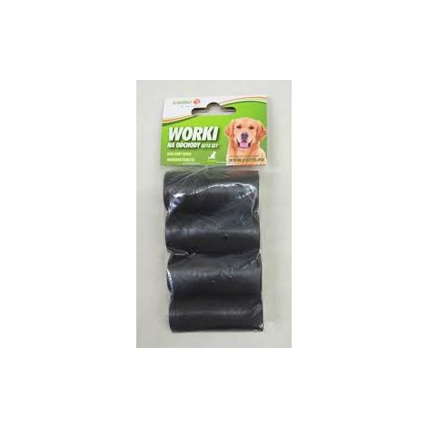 YARRO Woreczki na odchody, czarne 4x15szt [Y0999]