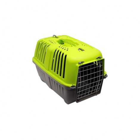 YARRO Transporter duży z metalowymi drzwiami Pratiko 2, 36x55x36 cm, kiwi [Y2511-05510 KIW]