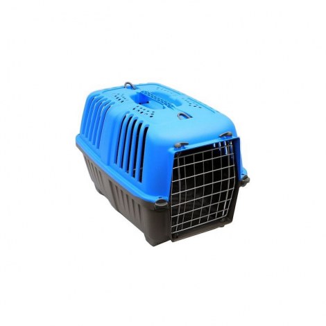 YARRO Transporter duży z metalowymi drzwiami Pratiko 2, 36x55x36 cm, niebieski [Y2511-05510 N]
