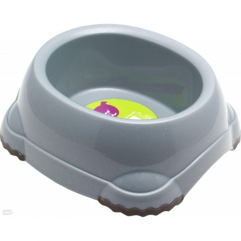 YARRO Miska Smarty 1  0,315l na gumie ciepły szary [Y2552-0257]