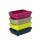 YARRO Kuweta duża owalna z ramką kolor classic 38x50x14cm ciepły szary [Y3611-9214 SZAR]