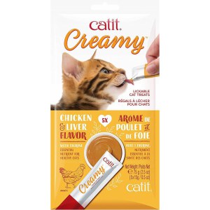 CATIT Creamy, kurczak i wątroba, 5szt/op. [CH-4719]
