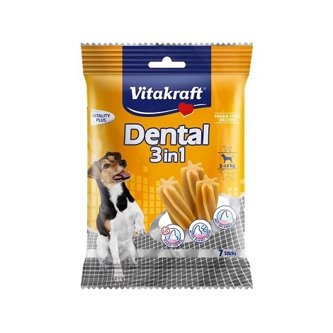 VITAKRAFT DENTAL 3w1 S przysmak dla psa 120g