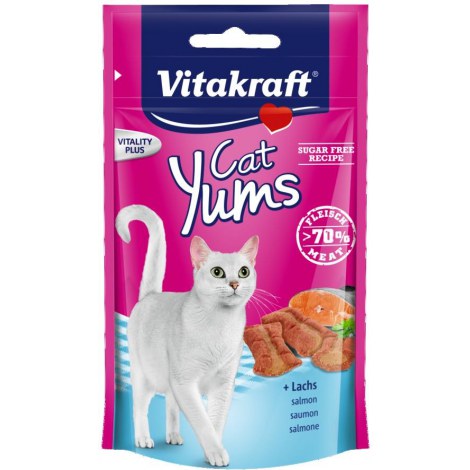 VITAKRAFT CAT YUMS przysmak dla kota, łosoś 40g