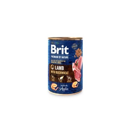 BRIT Premium By Nature Puszka Jagnięcina z Gryką 400g