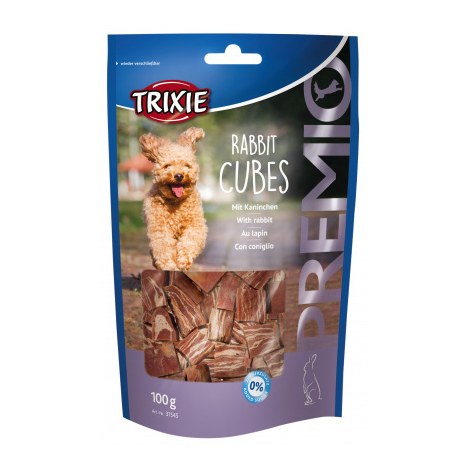 TRIXIE SNACKI Premio Rabbit Cubes, królik, 100g [TX-31545]