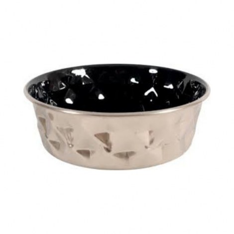 ZOLUX Miska Inox DIAMOND 1,8 l kol. czarny