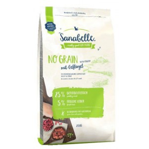 Sanabelle Adult No Grain Geflugel - bezzbożowa z drobiem 2kg