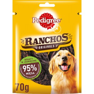 PEDIGREE Ranchos 95% Jagnie 70g [393224]