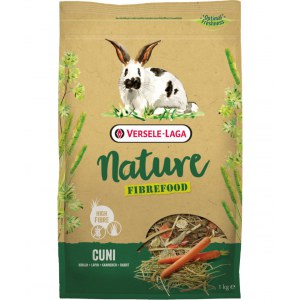 VERSELE LAGA Cuni Nature Fibrefood 1kg - LIGHT/SENSITIVE dla królików miniaturowych  [461426]