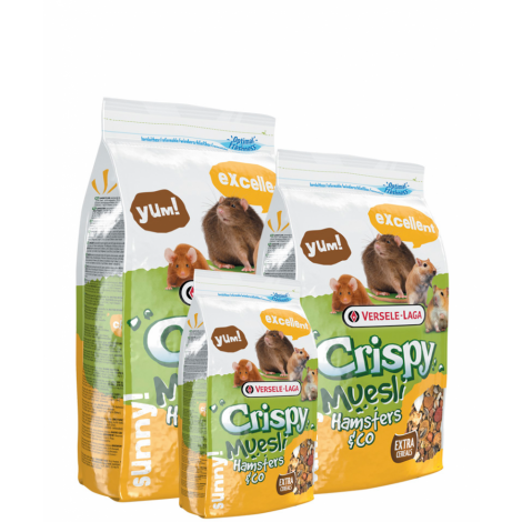 VERSELE LAGA Crispy Muesli - Hamster&Co 1kg - dla chomików   [461721]