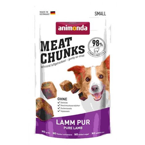 ANIMONDA Czyste kawałki mięsa Meat Chunks z Jagnięciną 60g